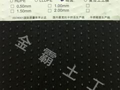 金霸環境技術 卓越品質，專注LLDPE糙面土工膜與土工布生產